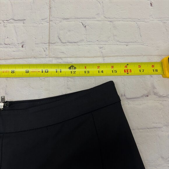 Tracy Reese Women Capri Cropped Wide Leg Pants Size 6 Black C024 -10 - Picture 4 of 16